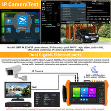 Load image into Gallery viewer, Henkion K15-CLMOVTADHS All-in-one 8K CCTV Camera Tester