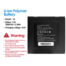 Load image into Gallery viewer, Henkion V6 Li-ion Battery