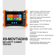 Load image into Gallery viewer, Henkion X9-MOVTADHS 8K security camera tester