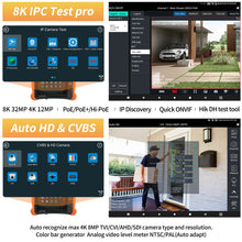 Load image into Gallery viewer, Henkion X9-MOVTADHS Pro 8K security camera tester