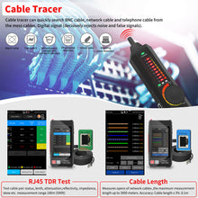 Load image into Gallery viewer, Henkion LT-600 4-inch Professional Multi-function Network Cable Tester