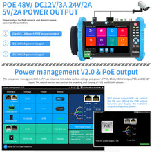 Load image into Gallery viewer, Henkion IPC-9800CADHS Pro 8K security camera tester
