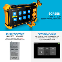 Load image into Gallery viewer, Henkion HD-3100C Plus Coaxial Security Camera Tester
