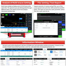 Load image into Gallery viewer, Henkion RSO-73 1310/1550nm 28/26dB OTDR