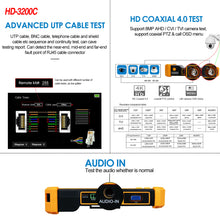 Load image into Gallery viewer, Henkion HD-3200 Plus Coaxial Security Camera Tester