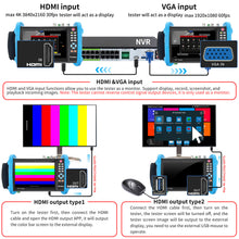 Load image into Gallery viewer, Henkion IPC-9800CADHS Pro 8K security camera tester