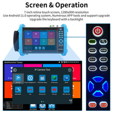 Load image into Gallery viewer, Henkion IPC-9800 Pro 8K security camera tester