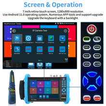 Load image into Gallery viewer, Henkion IPC-9800CADHS Pro 8K security camera tester