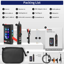 Load image into Gallery viewer, Henkion LT-600S 4-inch Professional Multi-function Network Cable Tester