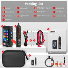 Load image into Gallery viewer, Henkion LT-600T 4-inch Professional Multi-function Network Cable Tester