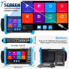 Load image into Gallery viewer, Henkion IPC-9800CADHS Pro 8K security camera tester
