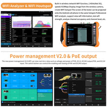 Load image into Gallery viewer, Henkion X9-ADHS Pro 8K 90W Hi-PoE++ security CCTV camera tester
