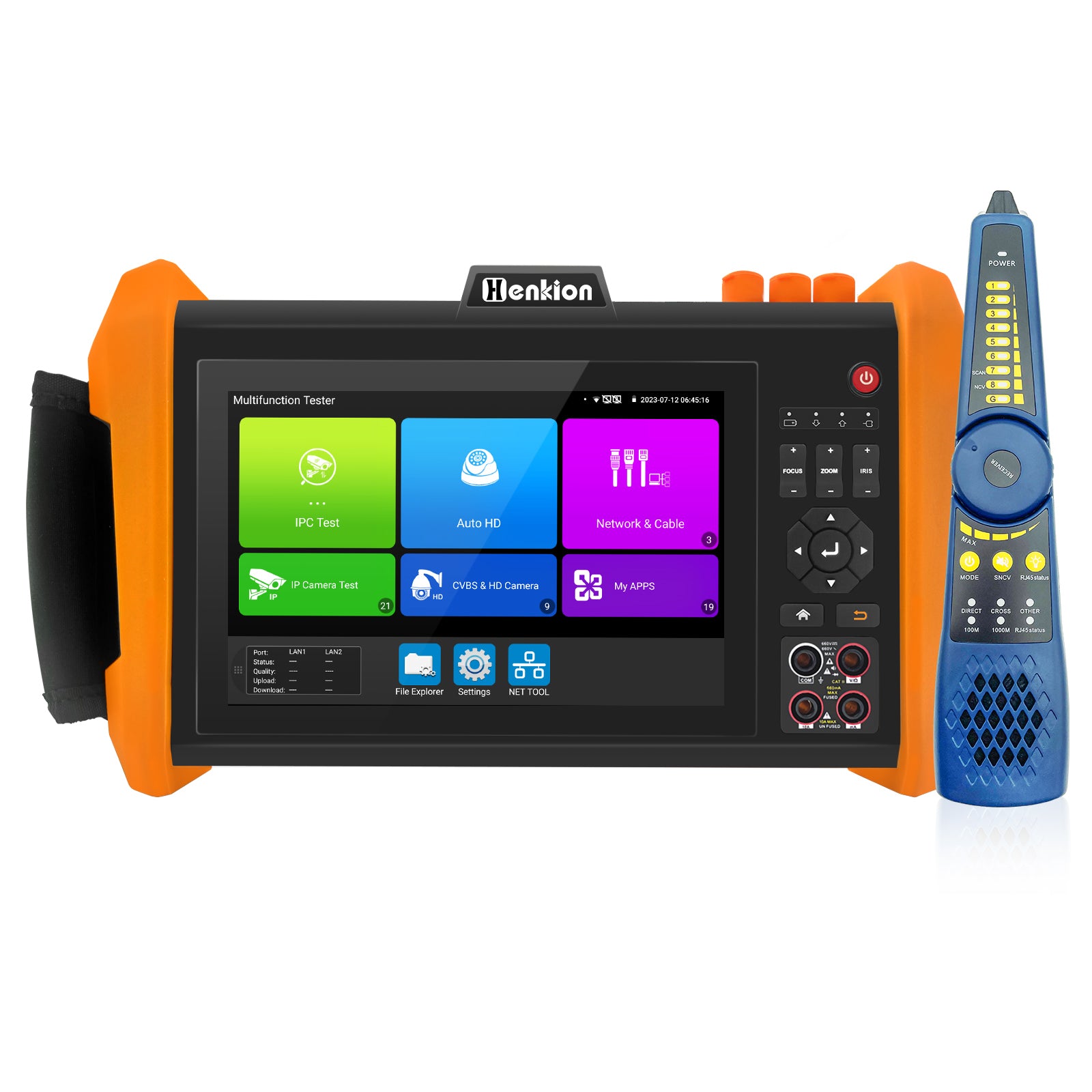 Henkion K15-CMADHS All-in-one 8K CCTV Camera Tester