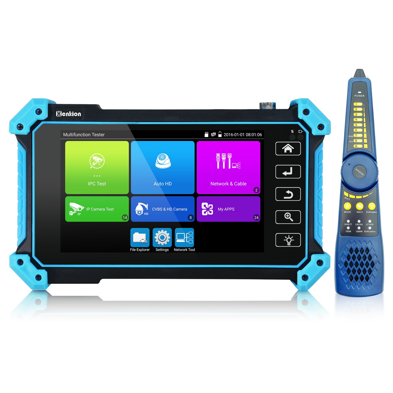 Henkion IPC-5100C Plus security camera tester