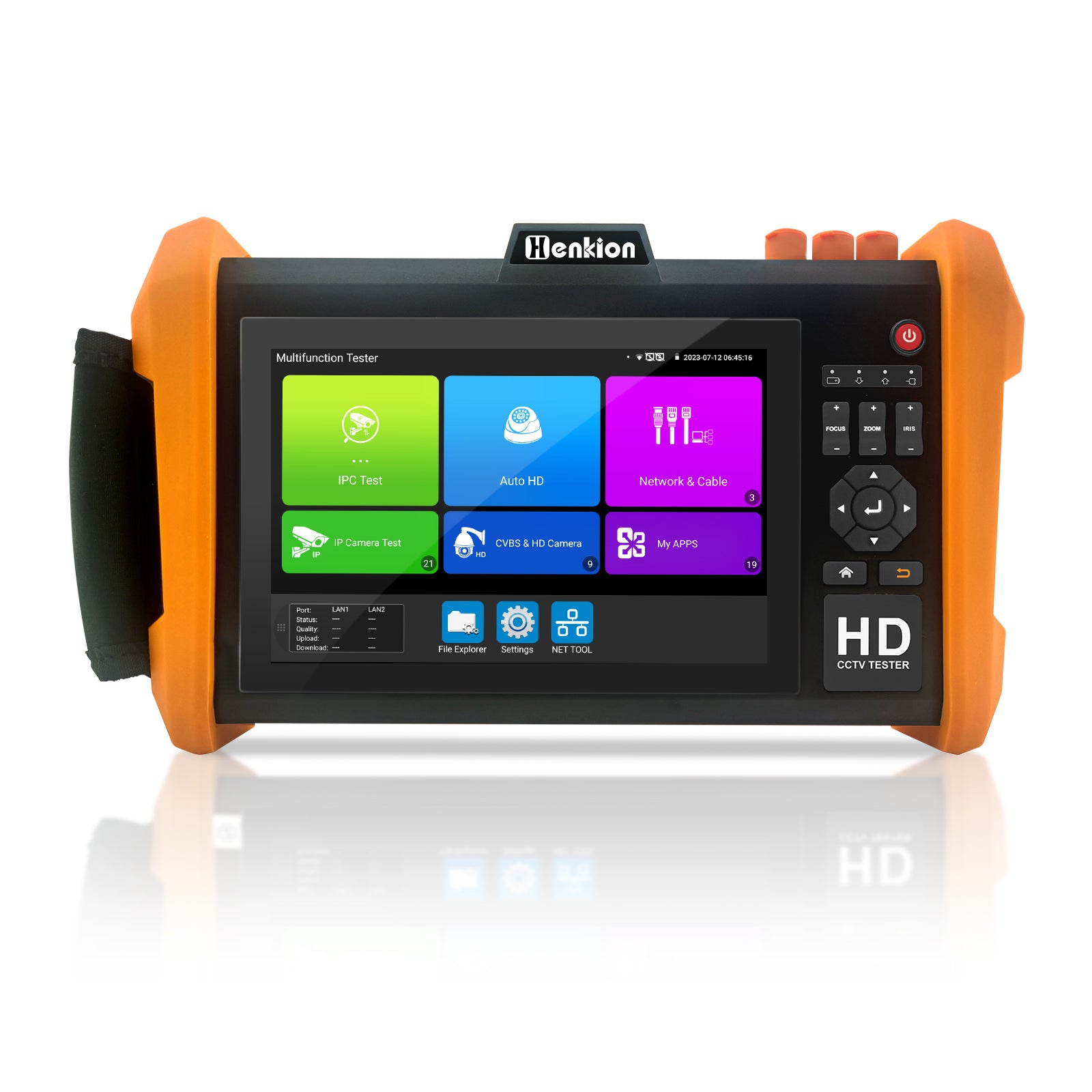 Henkion K15-ADHS All-in-one 8K CCTV Camera Tester