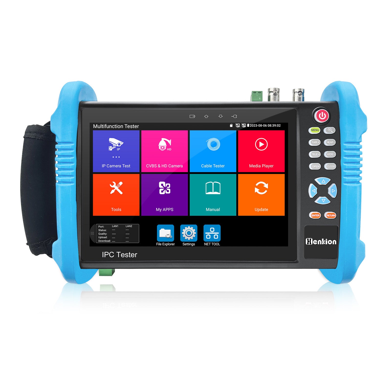 Henkion IPC-9800 Pro 8K security camera tester