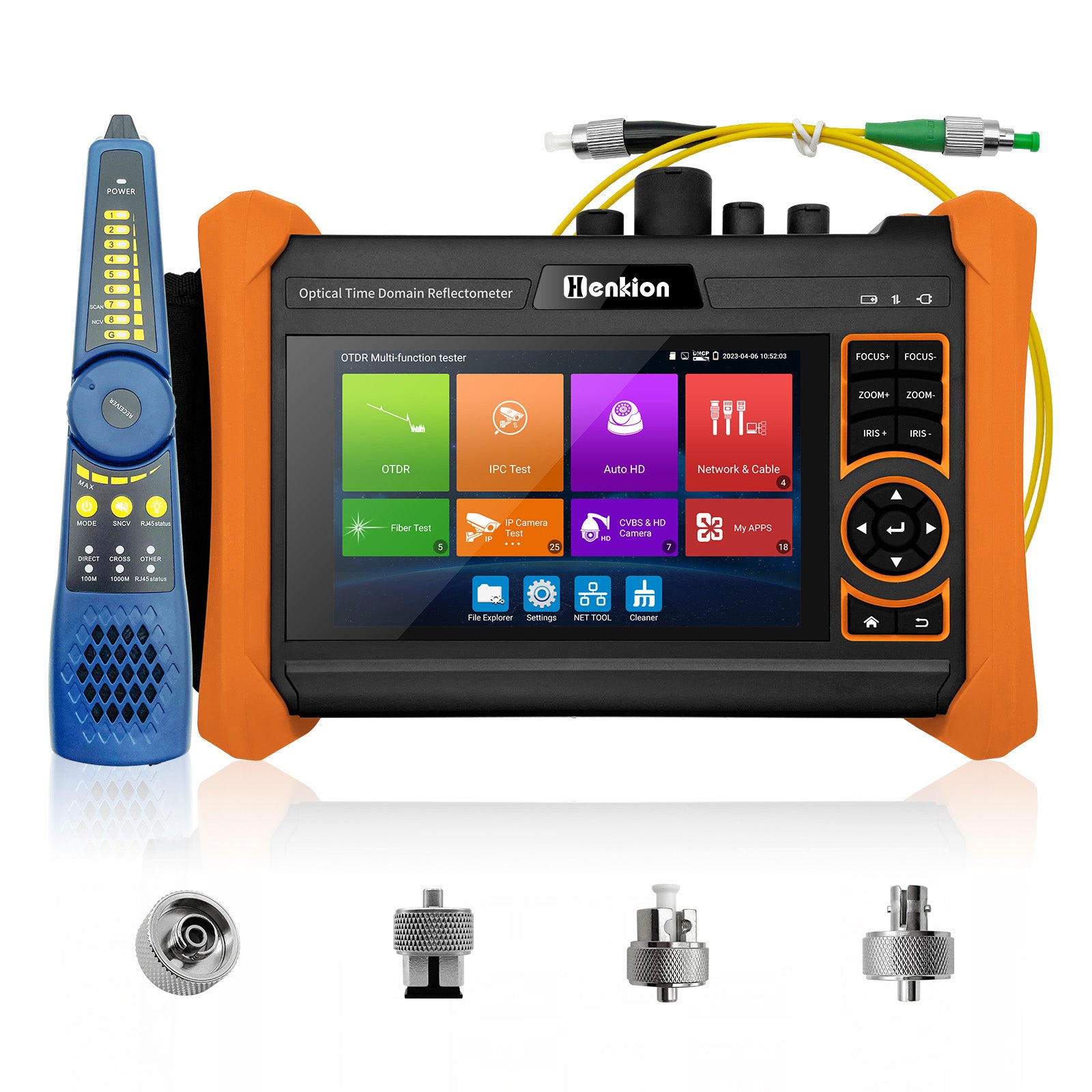 Henkion RSO-6510 1310/1550nm 34/34dB multi-function OTDR