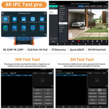 Load image into Gallery viewer, Henkion X9-ADHS Pro 8K 90W Hi-PoE++ security CCTV camera tester
