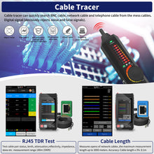 Load image into Gallery viewer, Henkion LT-600S 4-inch Professional Multi-function Network Cable Tester
