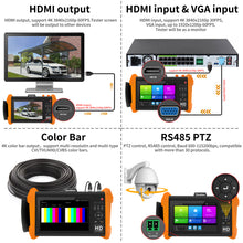 Load image into Gallery viewer, Henkion K15-CADH All-in-one 8K CCTV Camera Tester
