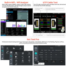 Load image into Gallery viewer, Henkion E89 4K IP Camera Tester 8inch Touchscreen 8MP TVI/CVI/AHD Support 90W PoE

