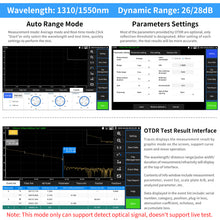 Load image into Gallery viewer, Henkion RSO-6800 1310/1550nm 28/26dB OTDR
