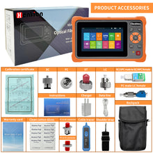 Load image into Gallery viewer, Henkion RSO-4000D 1310nm 26dB/1550nm 24dB Single Mode Mini OTDR
