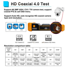 Load image into Gallery viewer, Henkion HD-3100 Plus Coaxial Security Camera Tester
